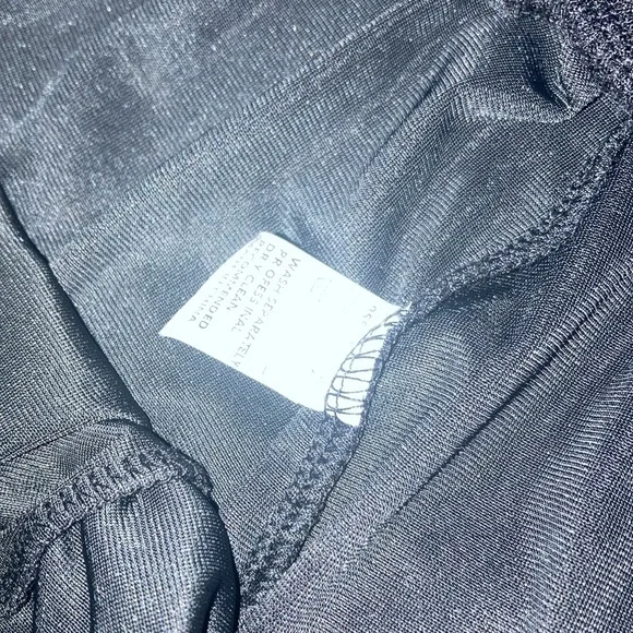 Black Velvet Flare Pants - Picture 6 of 6